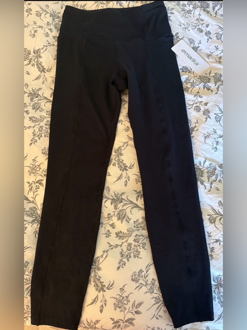 Marika Black High-Waist Leggings